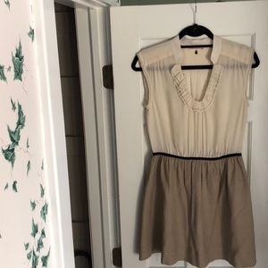 Rebecca Taylor Ruffle Neck Dress